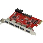 ORIENT VA-3U5219PE OEM Контроллер PCI-Ex, USB 3.0 (USB 3.1 Gen1) 5ext/2int ...