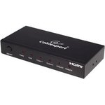 Gembird DSP-4PH4-02 Разветвитель HDMI Cablexpert, HD19F/4x19F, 1 компьютер =  4 монитора, Full-HD, 3D, 1.4v