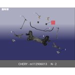 M11-2906013, Втулка стабилизатора CHERY M11 переднего (17мм) OE