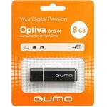 Флэш Диск QUMO 8GB Optiva 01 Black QM8GUD-OP1-black