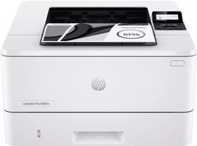 Фото 1/10 Принтер лазерный HP LaserJet Pro 4003N (2Z611A) A4 белый