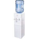 Кулер для воды FS-01, напольный, нагрев/электронное охлаждение, 2 крана, белый ...