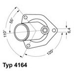 416492D, Термостат (в корпусе) OPEL: ASCONA C 81-88, ASTRA F 91-98 ...