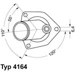 416492D, Термостат (в корпусе) OPEL: ASCONA C 81-88, ASTRA F 91-98 ...