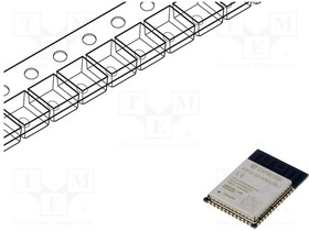 ESP32-S3-WROOM-1-N8R8, Модуль: IoT; Bluetooth Low Energy,WiFi; PCB; IEEE 802.11b/g/n