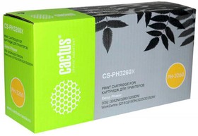 Фото 1/7 Картридж (двойная упаковка) Cactus CS-PH3260X, 106R02782, черный / CS-PH3260X