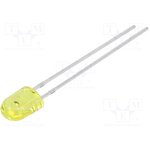 N0Y37L55, LED; oval; 5.2x3.8x7mm; yellow; 1600?2500(typ)-4000mcd; 110/60°
