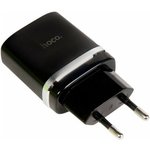 6931474716255, Зарядное устройство Hoco 18Вт, 3А, QC3.0, 1хUSB, C12Q, черный, коробка