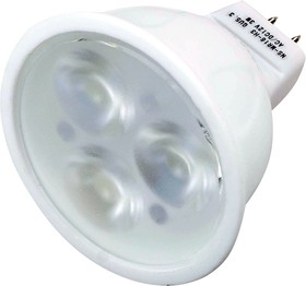 NS-MR16-H3-CW, Лампа светодиодная 3W 12V GU5.3 6000K 200lm 49x50 mm
