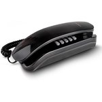 126603, Телефон проводной teXet TX-215 черный