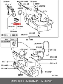 mr204495, Фильтр топливного насоса сеточка