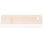 Резиновый шпатель для затирки швов с деревянной ручкой 200мм 1209220