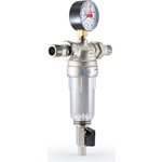 Фильтр промывной с манометром для холодной воды 1/2" PF FS 238G