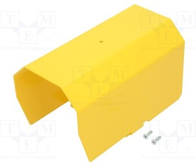 VF KIT71, Желтая металлическая защита для одинарных ножных выключателей для серии PA