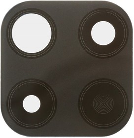 Фото 1/2 Стекло задней камеры для Infinix Smart 6 (X6511) (без рамки) (черный)