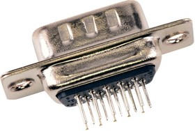 173113-0078, Plug D-Sub Connector, DE-15, Radial Leads