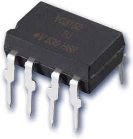 VO3150A, Optically Isolated Gate Drivers 0.5A Current Out IGBT/MOSFET Drvr, Vishay | купить в розницу и оптом