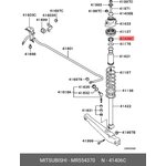 mr554370, Втулка стабилизатора