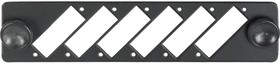 Адаптерная панель NIKOMAX, до 6 двойных адаптеров SC, черная NMF-AP06DSC-P-BK