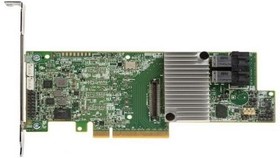 Фото 1/6 Контроллер LSI MegaRaid SAS 9361-8i RAID Controller, 8-Port Int., 12Gb/s SATA+SAS, PCIe 3.0, 2GB DDRIII (LSI00462/ 05-25420-08А)