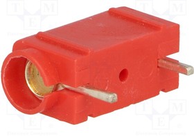 571-0500, Test Sockets SINGLE PCB SOCK RED