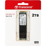 Накопитель SSD Transcend PCIe 3.0 x4 2TB TS2TMTE115S 115S M.2 2280 0.2 DWPD