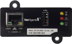 Фото 1/8 Адаптер SNMP Powercom DA807 1-port Internal NetAgent USB
