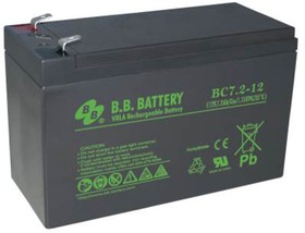 Фото 1/4 Батарея для ИБП BB BC 7,2-12 12В 7.2Ач
