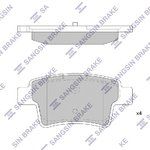 SP1831, SP1831_колодки дисковые задние! \ Citroen C4 Picasso 1.8/2.0 ...