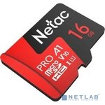 Micro SecureDigital 16GB Netac MicroSD P500 Extreme Pro Retail version card only ...