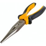 Длинногубцы, 200 мм, прямые, двухкомпонентные рукоятки , 126007