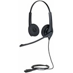 Jabra BIZ 1500 Duo QD headset, for contact centers, overhead, wired ...