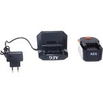 Набор зарядное устройство + аккумулятор SETL1840S 18В, 4Ач, Li-Ion AEG 4935478933