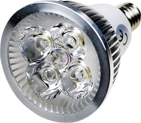 LED LAMP E14 4X1W 220В NW, Лампа светодиодная E14 4x1W 220В цвет чистый белый