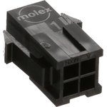 43020-0400, Корпус разъма Micro-Fit 3.0 4pin