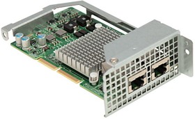 Фото 1/2 Сетевой адаптер SuperMicro AOC-CTG-I2T Dual RJ45 2U MicroLP Form Factor PCI-E x8 2.1 (138302)