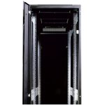 ЦМО Шкаф телекоммуникационный напольный 42U (600 х 1000) дверь перфорированная 2 шт., цвет чёрный(ШТК-М- 42.6.10-44АА-9005)