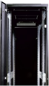Фото 1/10 ЦМО Шкаф телекоммуникационный напольный 42U (600 х 1000) дверь перфорированная 2 шт., цвет чёрный(ШТК-М-42. 6.10-44АА-9005)