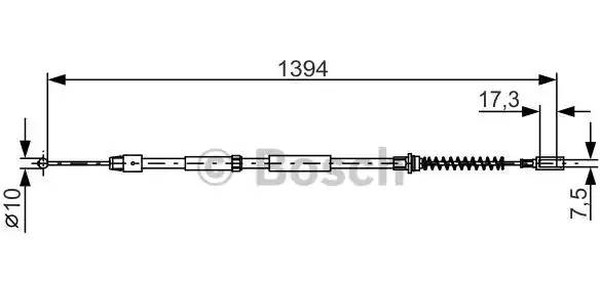 BOSCH Тросик cтояноч