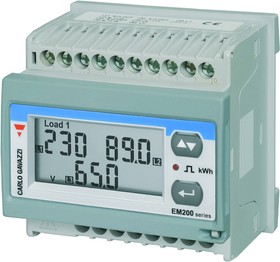 EM21072DAV53XOXX, 3 Phase LCD Energy Meter