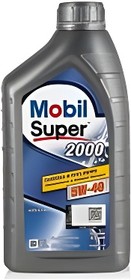 155338, 5W-40 Mobil Super 2000 X3 1л (полусинт. мотор. масло)