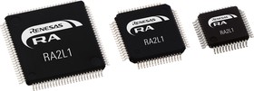 Фото 1/2 R7FA2L1AB2DFM#AA0, 32bit ARM Cortex M23 Microcontroller, RA2L1, 48MHz, 256 kB Flash, 64-Pin LQFP