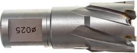Сверло по металлу корончатое Weldon 19 мм HM (25х35х60 мм) 477250102D