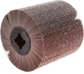 Валик шлифовальный лепестковый на тканой основе (100х100х19 мм; P240) ШЛВ100х100х19P240
