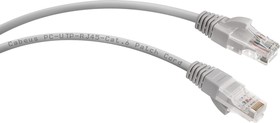 Неэкранированный патч-корд U/UTP, категория 6, 2xRJ45/8p8c, серый, PVC, 3м PC-UTP-RJ45-Cat.6-3m