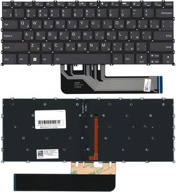 Клавиатура для ноутбука Lenovo Yoga 6 13ABR8 черная
