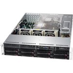 SuperMicro CSE-825TQC-R802LPB 2U SC825TQC 8 x 3.5" housing ...