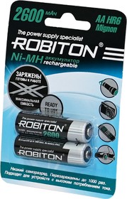 ROBITON RTU2600MHAA-2 BL2, Аккумулятор – купить оптом и в розницу