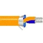 3076F 003250, Multi-Conductor Cables 18AWG 1PR SHIELD 250ft SPOOL ORANGE