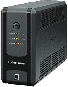 Фото 1/10 CyberPower UT650EIG ИБП {Line-Interactive, Tower, 650VA/390W USB/RJ11/45 (4 IEC С13)}